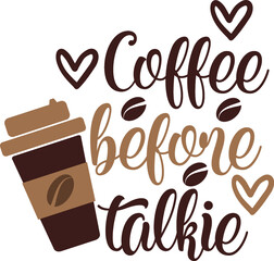 coffee t shirt and svg design