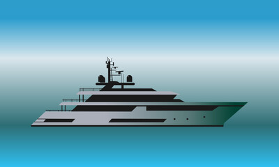 Yacht Sailing Boat Travel Vector