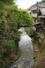 Fototapeta na wymiar 奈良の初瀬の長谷寺への道