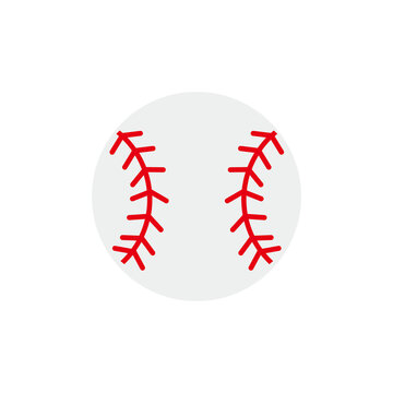 Baseball ball vector illustration sign