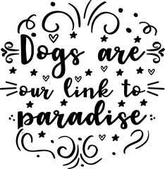 dog t shirt and svg design