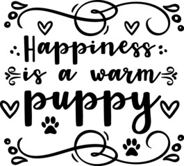 Naklejka premium dog t shirt and svg design