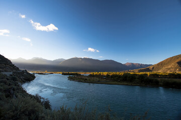 Famous plateau lakes and scenic spots in Tibet Autonomous Region of China
