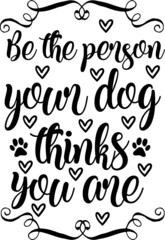 dog t shirt and svg design