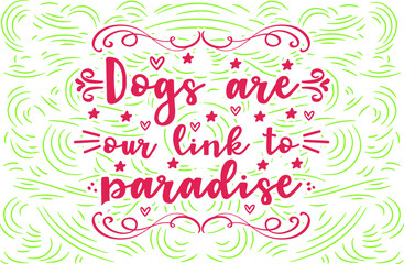 Obraz premium dog t shirt and svg design
