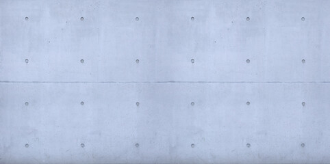 Sichtbetonstruktur mit glatter Oberfläche in grau XXL Panorama 