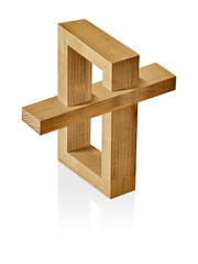 Impossible construction.