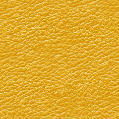 Yellow leather seamless background.