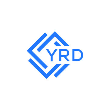 YRD technology letter logo design on white  background. YRD creative initials technology letter logo concept. YRD technology letter design.
