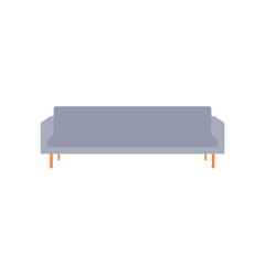Sofa Flat Illustration. Clean Icon Design Element on Isolated White Background