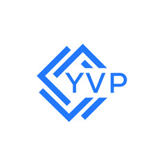 YVP technology letter logo design on white  background. YVP creative initials technology letter logo concept. YVP technology letter design.

