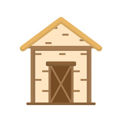 Hut icon design template vector illustration