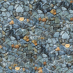 Seamless masonry wall closeup background - texture pattern for continuous replicate.