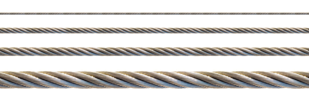 Seamless steel cable.