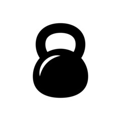 kettlebell icon design template vector illustration