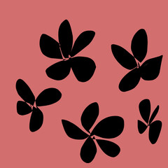 Fototapeta premium pattern with butterflies