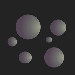 abstract background moon