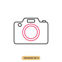 camera icons  symbol vector elements for infographic web