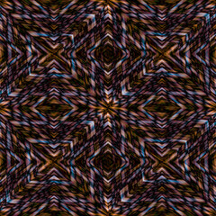 Multicolored futuristic seamless background, square orientation. Motley pattern for design.