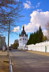 Fototapeta na wymiar ower of the Epiphany-Anastasyinsky Monastery