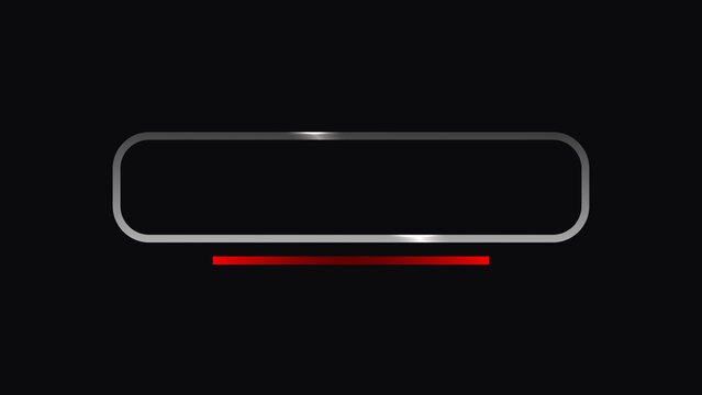 Colorful trendy minimalistic lower third. Simple l3rd in high resolution.