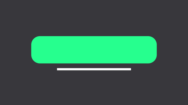 Colorful trendy minimalistic lower third. Simple l3rd in high resolution.