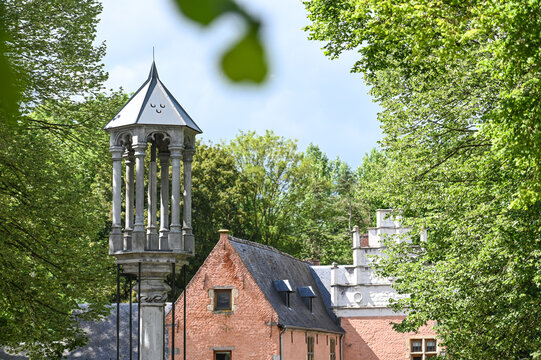 Belgique Wallonie Braine le Chateau monument Pilori