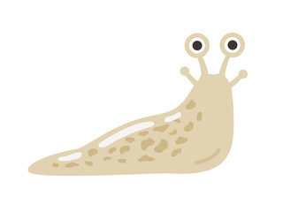 ナメクジのイラスト
