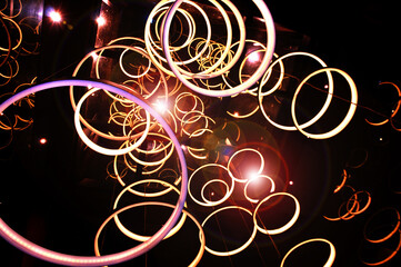 abstract background with circles