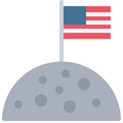 Boomers Moon Landing Icon