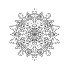 Mandala art vector
