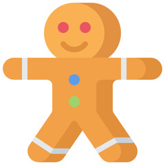 Gingerbread Cookie Icon