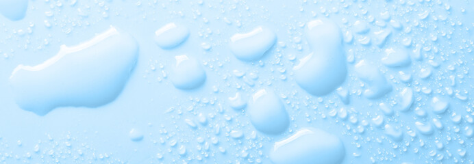 Cosmetic moisturizing liquid. Hyaluronic serum or makeup remover or skin lotion.