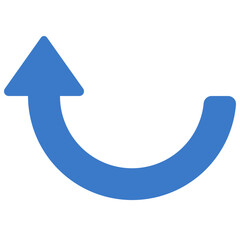 Semi Circle Arrow Icon