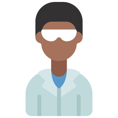 Scientist Man Icon