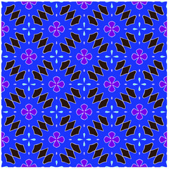 Floral vintage background with repeat patterns.Perfect for fashion, textile design, cute themed fabric, on wall paper, wrapping paper, fabrics and home decor.Seamless abstract multicolor pattern.