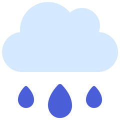 Raining Cloud Icon