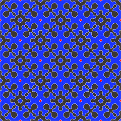 Floral vintage background with repeat patterns.Perfect for fashion, textile design, cute themed fabric, on wall paper, wrapping paper, fabrics and home decor.Seamless abstract multicolor pattern.