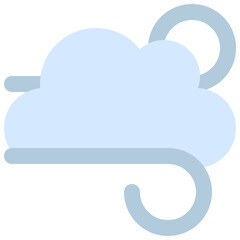 Cloud Wind Icon