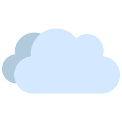 Two Clouds Icon