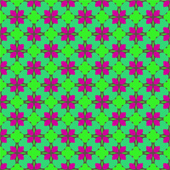 Floral vintage background with repeat patterns.Perfect for fashion, textile design, cute themed fabric, on wall paper, wrapping paper, fabrics and home decor.Seamless abstract multicolor pattern.