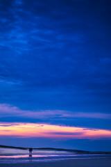 Fototapeta premium Blue Hour At The Beach