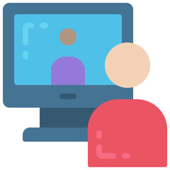 Online Conference Icon