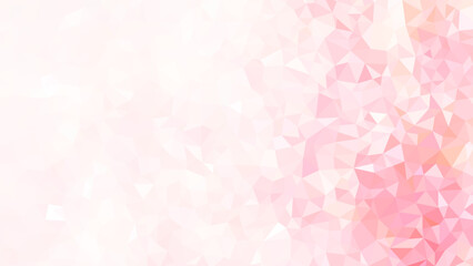 Abstract Low Poly Triangular Background.