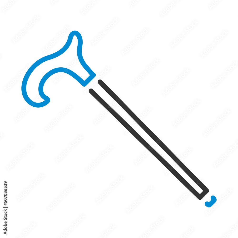 Poster Walking Stick Icon