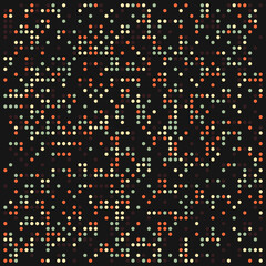 Rule 105 Elementary cellular automaton random seed sample implementation illustration