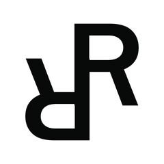 logo icon rr modern style