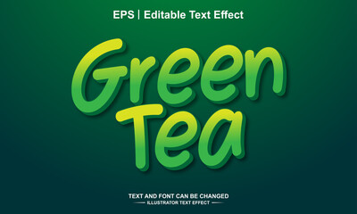 Greentea editable text effect
