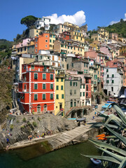 Fototapeta na wymiar Riomaggiore, Cinque Terre, Italy