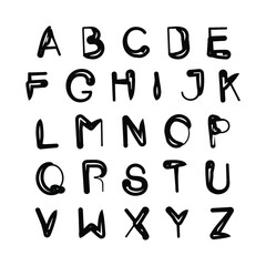 Simple Stylish Hand Scribbled Font